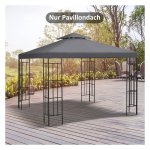 Paviljoendak - - Polyester - Donkergrijs