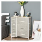 Opbergkast - Compact Living - 7 opvouwbare laden - grijs