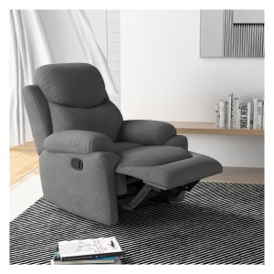 Relaxstoel - DreamComfort - Ligfunctie - Grijs