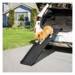 Auto-oprijplaat – Opvouwbaar - Antislip - Zwart