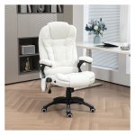 Massagestoel - ComfortLux - Verwarmingsfunctie – Ligfunctie - Zwart