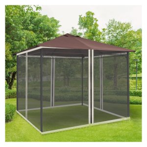 Party-muggennet – Nylon-Mesh - Insectenbescherming - Zwart