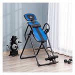 Zwaartekrachttrainer – Flexfit - Verstelbaar rugkussen – Inklapbaar - Zwart