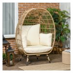 Tuinstoelenset - LuxeOutdoor - Rotan look - Comfortabel - Khaki