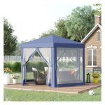 Tuinprieel - LuxusHome - Muggennet - Feesttent - Blauw