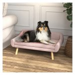 Hondenbank - Knusse - Luxe - Roze