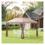 Tuinprieel - Opvouwbaar - Zijwanden - Groen