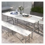 Tafel - Opvouwbaar - Draagbaar - Wit