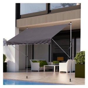 Balkon Lounge Set - Luxe Design - Comfortabel Zitkussen - Zwart