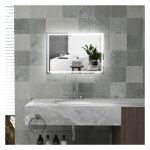 Badkamerspiegellamp - Lumière - LED-verlichting – IP44 - zilver