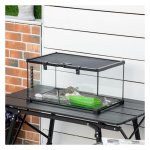 Terrariumterrarium - Exo Terra - Kweekbak - Thermometer - Bruin