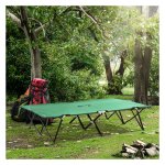 Campingbed - Opvouwbaar - Draagtas - Staalzwart
