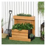 Tuinplanters - GroenRijk - Automatisch watergeefsysteem - Bruin