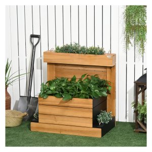 Tuinplanters - GroenRijk - Automatisch watergeefsysteem - Bruin