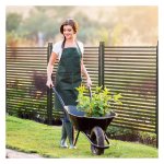 Tuinafscheiding - Stevige Stabiliteit - Moderne uitstraling - Bruin