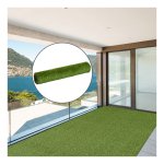 Nepgrasmat - Luxe Garden - Voor balkon en tuin – Hoogpolig - Groen