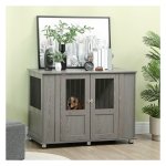 Hondenkennel - PetSafe - Magnetische deur - Raam - Grijs