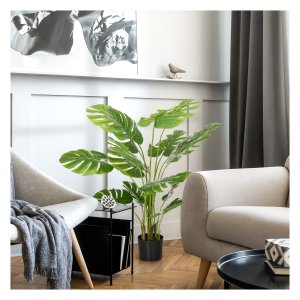 Kunstmonstera - GroenGlorie - Realistisch - 120 cm - Groen