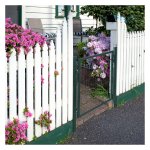Tuinpoort – Groene stalen - Met slot - Inclusief sleutels