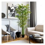 Kunstplanten - GroenParadijs - 180 cm - Inclusief pot - Groen