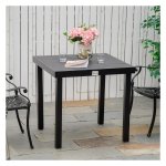 Tuinmeubelen - Onderhoudsvriendelijk - Aluminium - Zwart