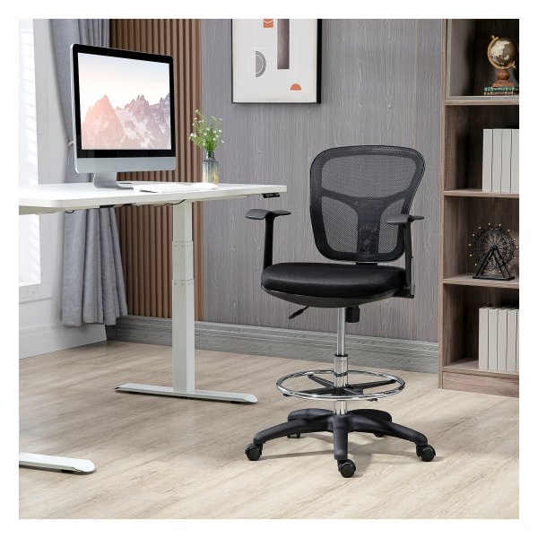 Bureaustoel - Ergonomisch - Verstelbaar - Zwart