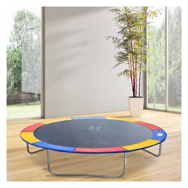 Trampolinerand - Veiligheidsnet - Weerbestendig - Blauw