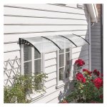 Afdak - SolideCover - Schuine dakluifel – UV-bescherming - Wit
