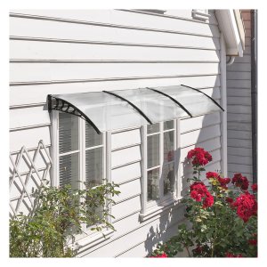 Afdak - SolideCover - Schuine dakluifel ā UV-bescherming - Wit