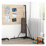 Bokszakhouder - Robuuste Verstelbare Standaard - Opklapbaar - Zwart