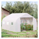 Tomatenkas - Plantenzorg - UV-bescherming – Mesh-raam - Wit