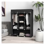 Garderobe - Sterke Vouwkast - Opvouwbaar - Lichtgrijs