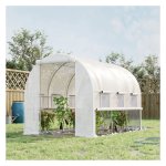 Tomaathuis - KweekMeester - UV-bescherming - Winddicht - Wit