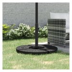 Parasolvoet - TuinExpert - Kruisvoet - Metaal - Zwart