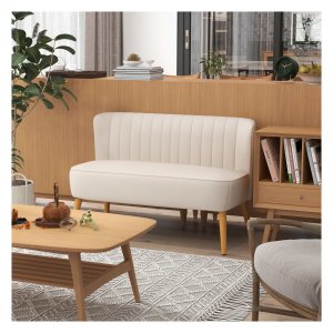 Tweezitsbank - Comfortable Living - Draagkracht 150 kg - Crèmewit