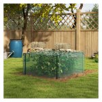 Tuinnet – BeschermGroen - Winddicht – Staal - Groen