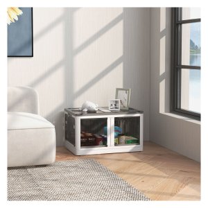 Opbergbox - Stapelbare Kussenbox - Opvouwbaar - Wit