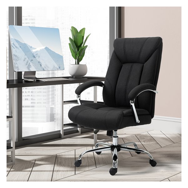 Ergonomie - LuxeLounge - Verstelbare hoogte - Ademend meshrugleuning