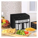 Luchtfriteuse - AirDelight - Touchscreen - 2400 W - Zwart