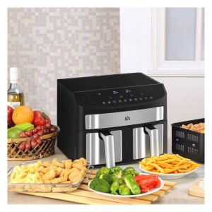 Luchtfriteuse - AirDelight - Touchscreen - 2400 W - Zwart