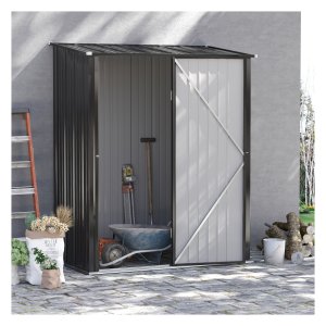 Tuinhuisje - Robuust - Lessenaarsdak - Zwart