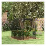 Tuinnettent – Groene Tuinen - Insectenbescherming – Plantenbescherming - Zwart