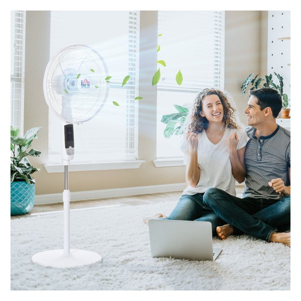 Ventilator - CoolBreeze - Timer - Afstandsbediening - Wit