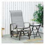 Loungestoel - Comfortabel zitcomfort - Metalen frame - Groen
