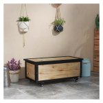 Opbergbox - Probox - Weerbestendig - Wielen - Natuurkleurig