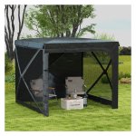 Opvouwbare Tent - Outdoor Gear - UV-Bescherming - Zijwanden - Zwart