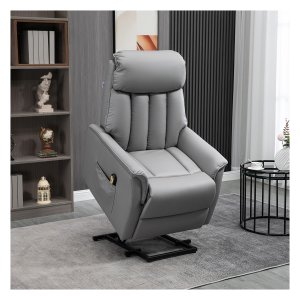 Fauteuil - Relaxfauteuil met ligfunctie - Grijs