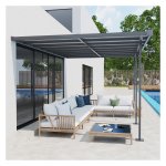 Paviljoen – LuxeLiving - Waterdicht - Stabiel - Antraciet