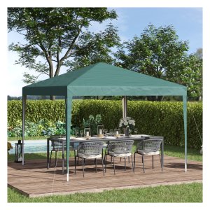 Paviljoen - Groene Pop-Up Vouwtent - UV-bescherming, Opvouwbaar - groen