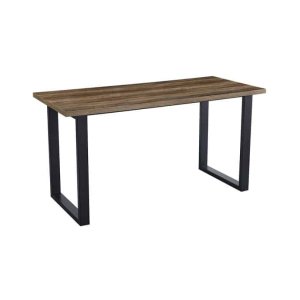 Bartafel 'Alexander' 180 cm Decor Mango - H 93 cm, Poten metaal 8x4 cm, blad , decor, ABS boord, - Top 36 mm